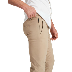 KIT and ACE Men's Commute Navigator Slim Jogger Light Brown Pants Size 30